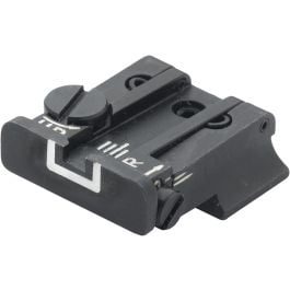 Fusion Firearms S&W – SW99 Walther P99 – Rear Adjustable Sight – White Outline