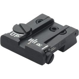 Fusion Firearms Taurus – PT92, 58, 100 – Rear Adjustable Sight – Black Serrated