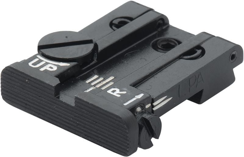 Fusion Firearms Browning – High Power Vigilant Rear Adjustable Sight – Black Serrated