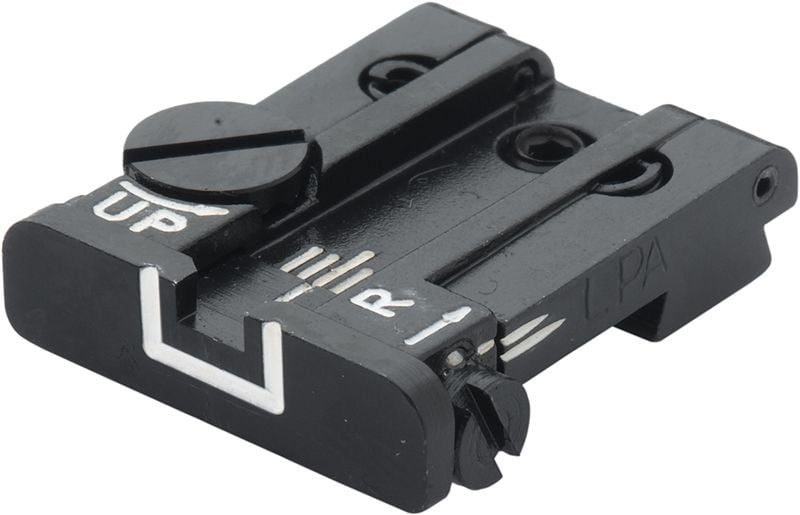 Fusion Firearms Browning – High Power Vigilant Rear Adjustable Sight – White Outline