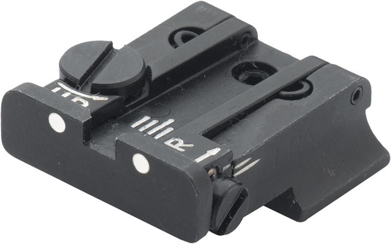 Fusion Firearms S&W – 3rd Gen. 9mm & 40cal. – Rear Adjustable Sight – White Dot