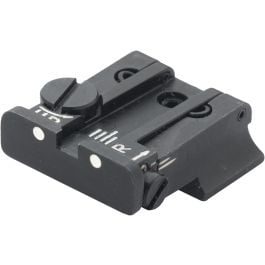 Fusion Firearms S&W – 3rd Gen. 9mm & 40cal. – Rear Adjustable Sight – White Dot