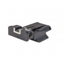 Fusion Firearms S&W – 9mm & 40 Cal. (3rd Gen) – Rear Adjustable Sight – White Outline
