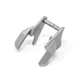 Fusion Firearms 1911 Ambi Thumb Safety – Extended, Wide Paddle, Bar-Stock, Stainless Matte