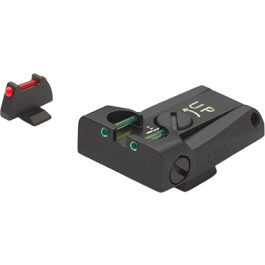 Fusion Firearms LPA Fiber Optic Beretta Stock, Brigadier, Billenium Sight Set