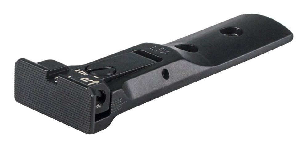 Fusion Firearms Revolver Rear Adjustable Sight – For Smith & Wesson, Black Target Black Body