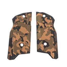 Fusion Firearms XF Pro Grips – Bronze Camo – Aluminum