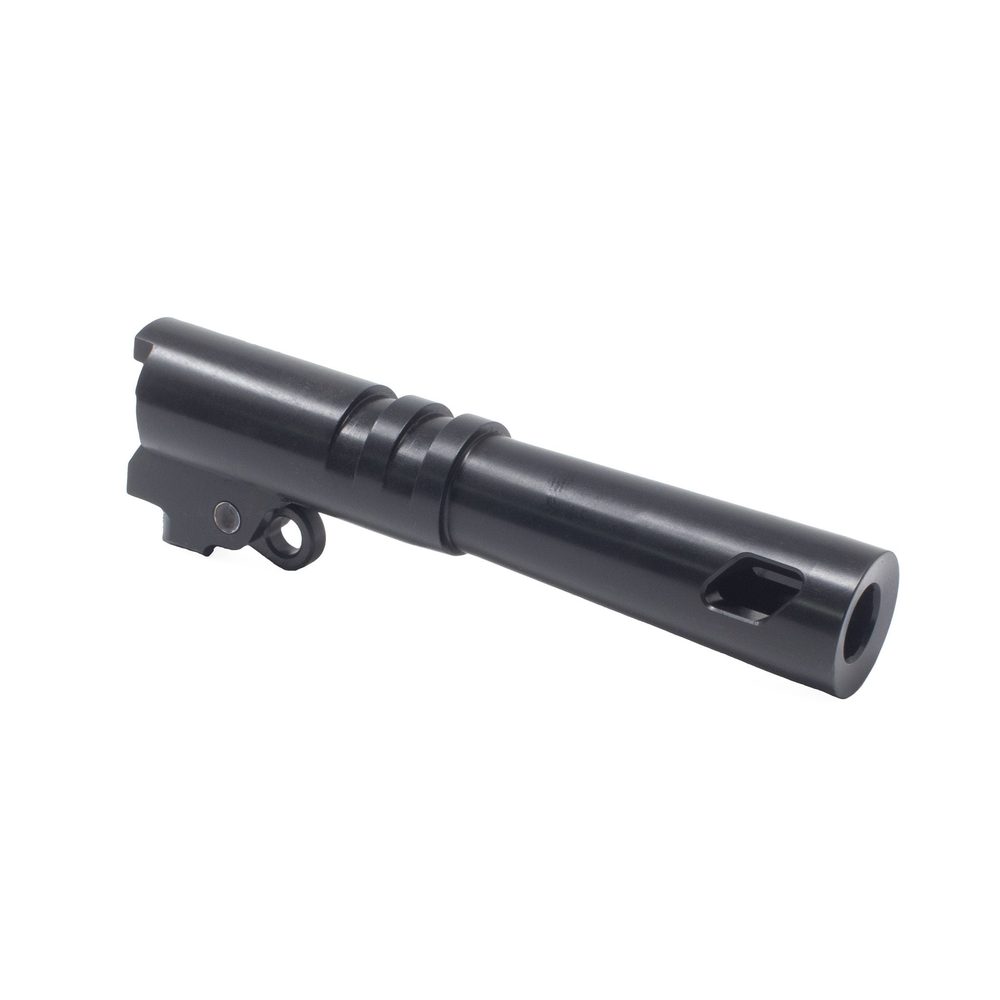 Fusion Firearms XP Pro 4″ 1911 Barrel – 9MM – Clark/Para Ramped – Ported (Black)